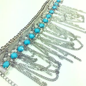 New turquoise look bracelet